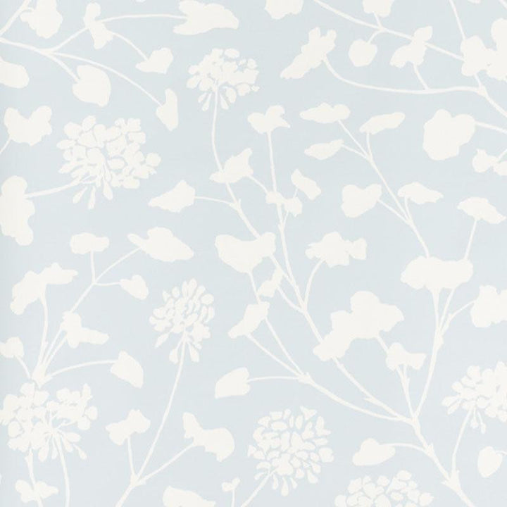 Pennick Sky 5010540 by Schumacher Wallpaper Step Lively 27.0" - Fabric Carolina -