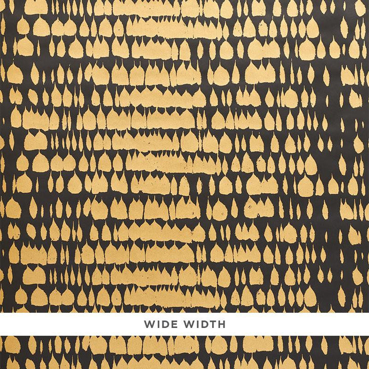 Queen Of Spain Gold 5005884 by Schumacher Wallpaper Revisit Of Popular Patterns 48.0" - Fabric Carolina -