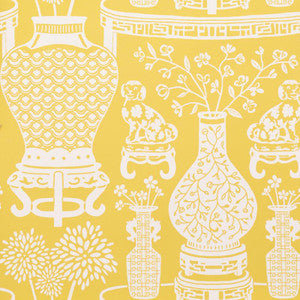 Hellene Yellow 5010550 by Schumacher Wallpaper