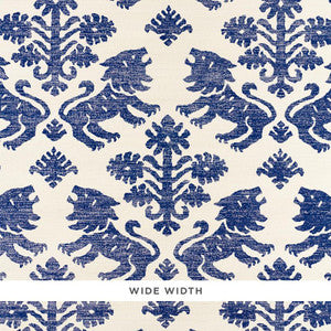 Regalia Sisal Blue 5010530 by Schumacher Wallpaper
