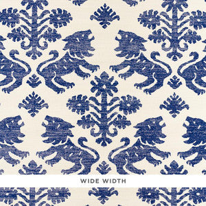 Regalia Sisal Blue 5010530 by Schumacher Wallpaper
