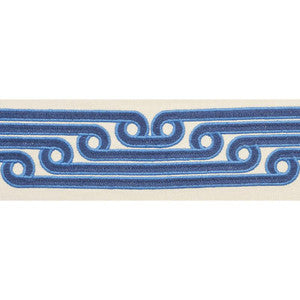 Galloway Tape Blue 77210 by Schumacher Trim