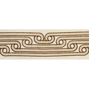 Galloway Tape Brown 77211 by Schumacher Trim
