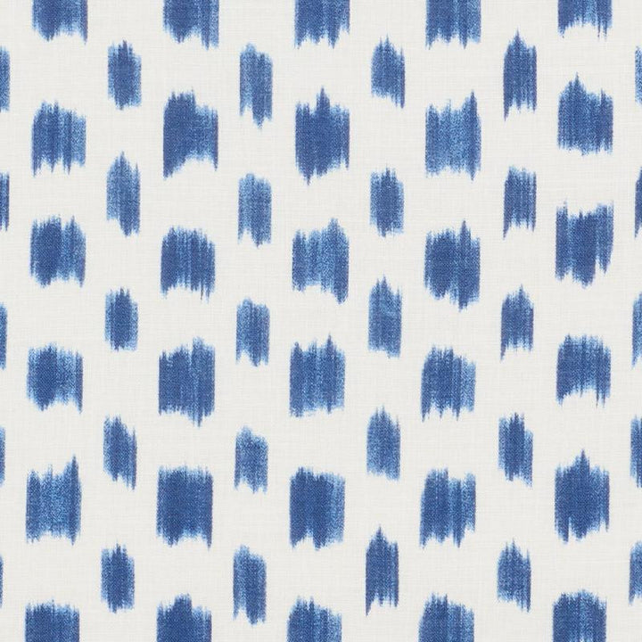 Izmir Ikat Blue 179010 by Schumacher Fabric Schumacher X Williams Sonoma 13.5" - Fabric Carolina -