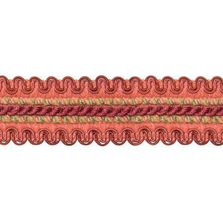04029 Coral by Europatex Fabric Portofino 50% Viscose, 50% Cotton 1.25 inches - Fabric Carolina -