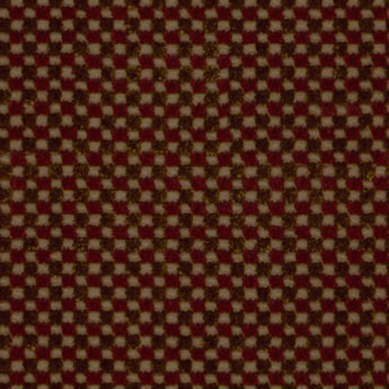Fenwick Check Velvet Chestnut/Merlot 43550 by Schumacher Fabric VELVETS See Sample BELGIUM MEDIUM DUTY </p><p>Repeat: Horizontal: 3/8" (1CM) and Vertical: 3/8" (1CM) 54" WIDE (137CM) - Fabric Carolina -