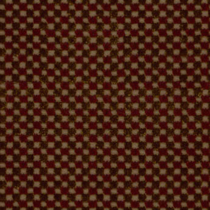 Fenwick Check Velvet Chestnut/Merlot 43550 by Schumacher Fabric VELVETS See Sample BELGIUM MEDIUM DUTY </p><p>Repeat: Horizontal: 3/8" (1CM) and Vertical: 3/8" (1CM) 54" WIDE (137CM) - Fabric Carolina -