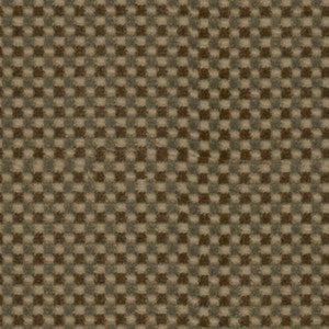 Fenwick Check Velvet Mink/Aqua 43554 by Schumacher Fabric