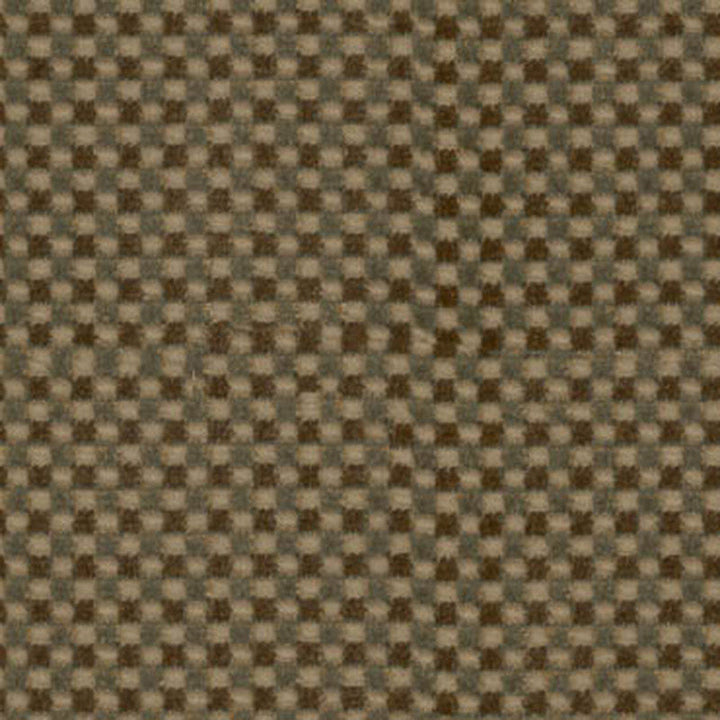 Fenwick Check Velvet Mink/Aqua 43554 by Schumacher Designer Fabric VELVETS VISCOSE 82% COTTON 18% BELGIUM WYZENBEEK 8,000 </p><p>Repeat: Horizontal: 3/8" (1CM) and Vertical: 3/8" (1CM) 54 - Swanky Fabrics -