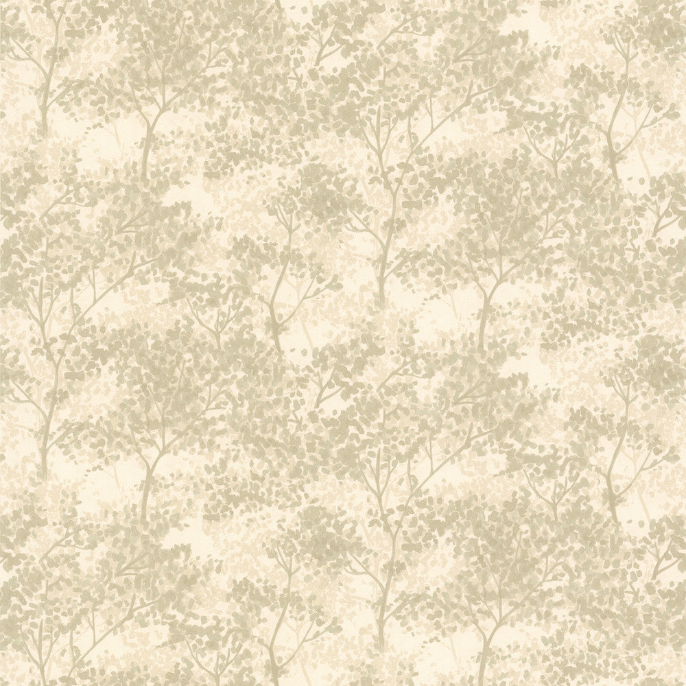 Carson Dark Grey Botanical Silhouette Wallpaper by Brewster For Your Bath II Covers about 56.4 square feet 20.5-in by 33-ft long roll Prepasted 21 - Fabric Carolina -
