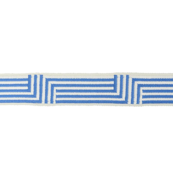 Osilas Tape Sky 77473 by Schumacher Trim Statement Trims - Fabric Carolina -