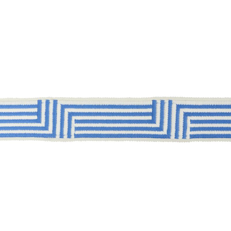 Osilas Tape Sky 77473 by Schumacher Designer Trim Statement Trims - Swanky Fabrics -