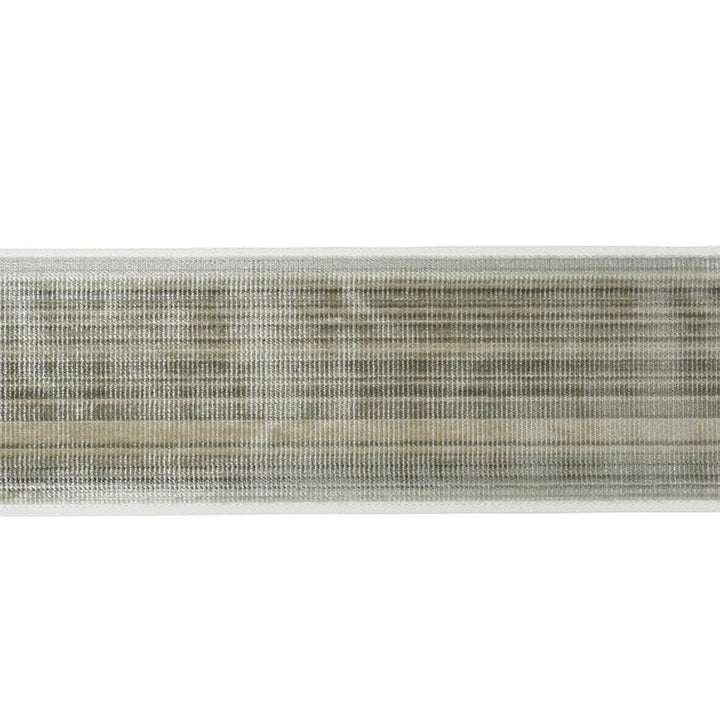 Gaspard Velvet Tape Wide Charcoal 74245 by Schumacher Trim Statement Trims - Fabric Carolina -