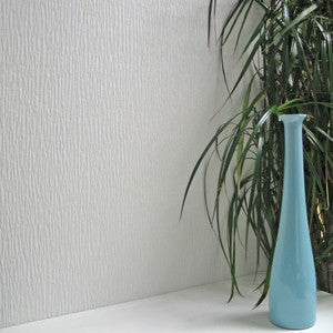 Hurstwood White Paintable Textured Vinyl Wallpaper by Brewster