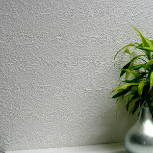 Fibrous White Paintable Textured Vinyl Wallpaper by Brewster
