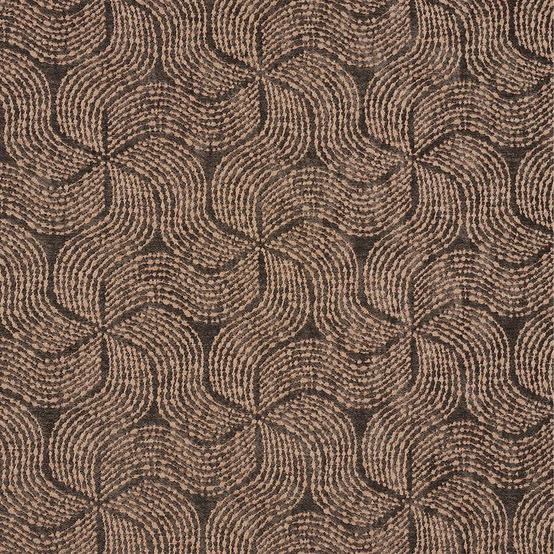 Fiador Brown 76050 by Schumacher Fabric Club Cavalier 13.75" - Fabric Carolina -