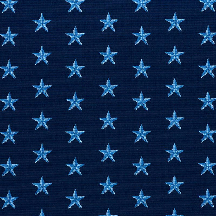 Star Pingl Blue 77421 by Schumacher Fabric Cut & Patterned Velvets 6.75" - Fabric Carolina -