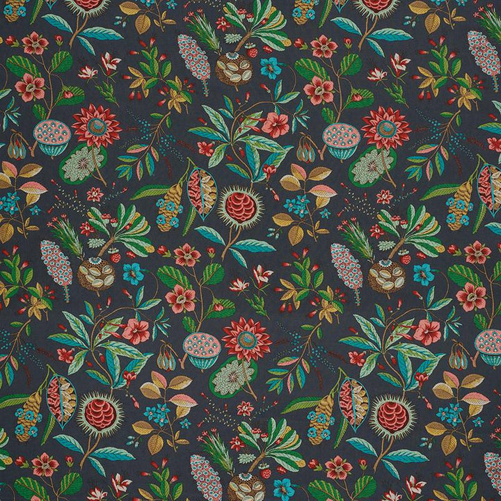 Roca Redonda Carbon & Multi 178772 by Schumacher Fabric Schumacher Classics 13.5" - Fabric Carolina -