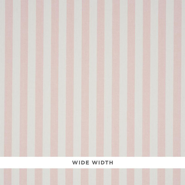 Linen Stripe Blush 5010250 by Schumacher Wallpaper Down To Earth Textured Wallcovering 2.12" - Fabric Carolina -