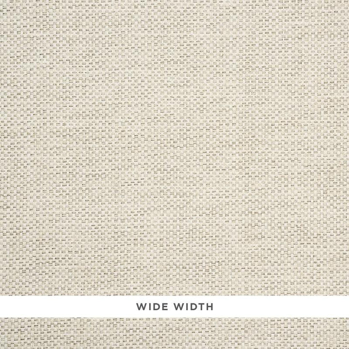 Tonal Paperweave Limestone 5010292 by Schumacher Wallpaper Down To Earth Textured Wallcovering - Fabric Carolina -