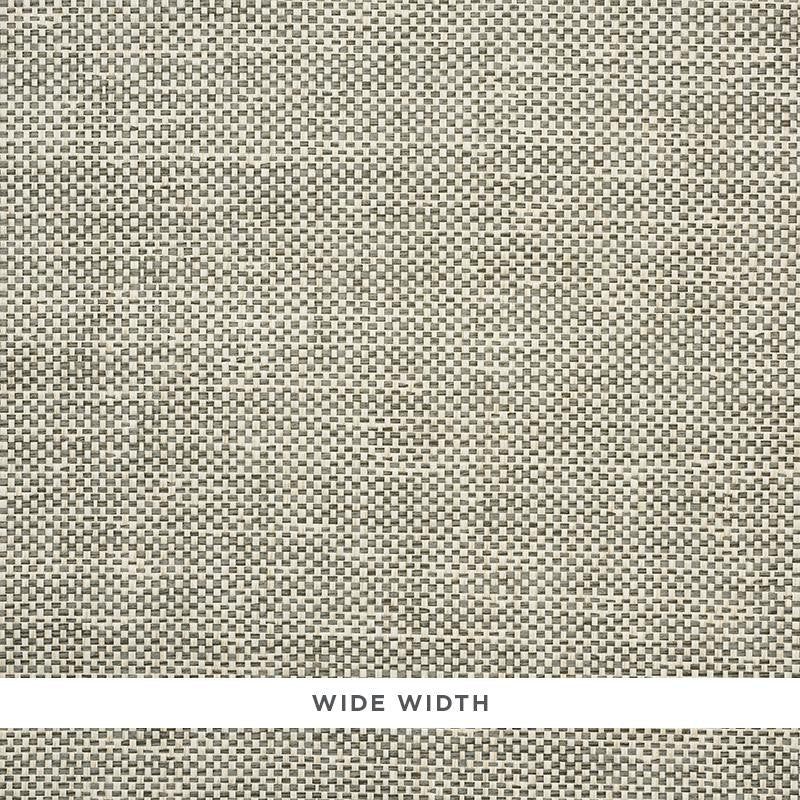 Tonal Paperweave Charcoal 5010293 by Schumacher Wallpaper Down To Earth Textured Wallcovering - Fabric Carolina -