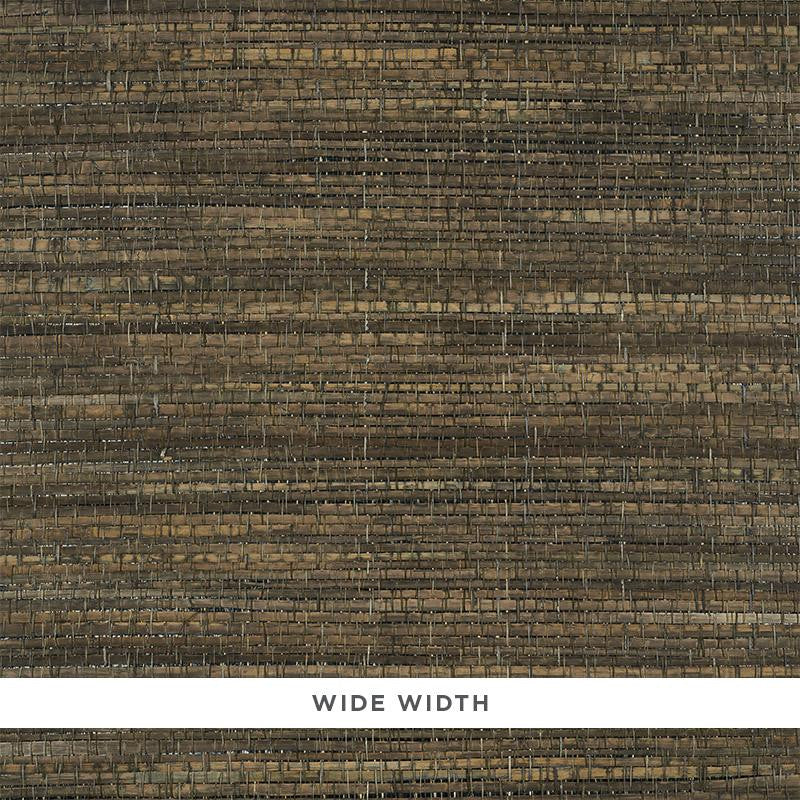 Palm Weave Bark 5010261 by Schumacher Wallpaper Copacabana - Fabric Carolina -