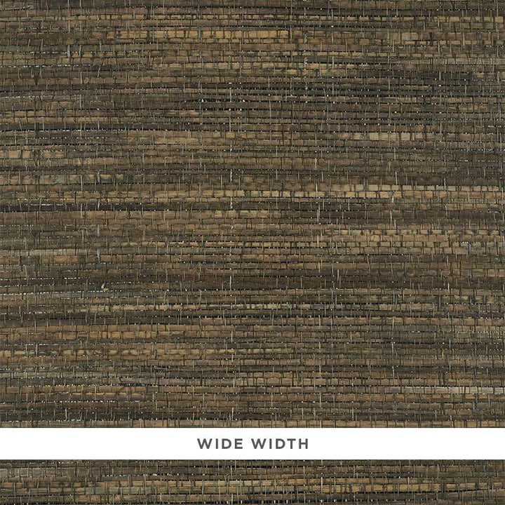 Palm Weave Bark 5010261 by Schumacher Wallpaper Copacabana - Fabric Carolina -