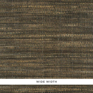 Palm Weave Bark 5010261 by Schumacher Wallpaper