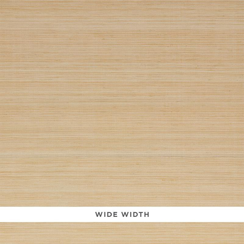 Silk Strie Parchment 5010270 by Schumacher Wallpaper Down To Earth Textured Wallcovering - Fabric Carolina -