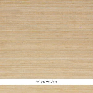 Silk Strie Parchment 5010270 by Schumacher Wallpaper
