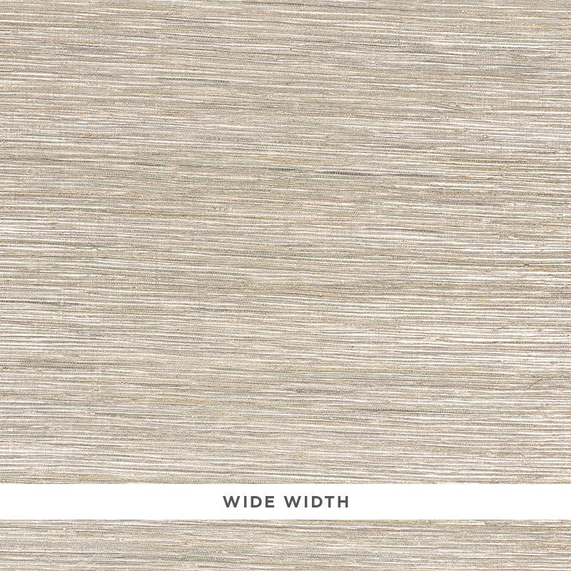 Metallized Flax Sage 5010281 by Schumacher Wallpaper Down To Earth Textured Wallcovering - Fabric Carolina -