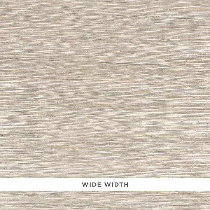 Metallized Flax Sage 5010281 by Schumacher Wallpaper Down To Earth Textured Wallcovering - Fabric Carolina -