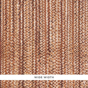 Braided Bacbac Shimmer Copper 5010210 by Schumacher Wallpaper