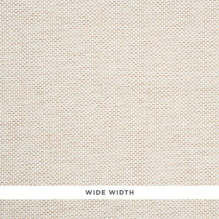 Tonal Paperweave Ivory 5010290 by Schumacher Wallpaper Down To Earth Textured Wallcovering - Fabric Carolina -