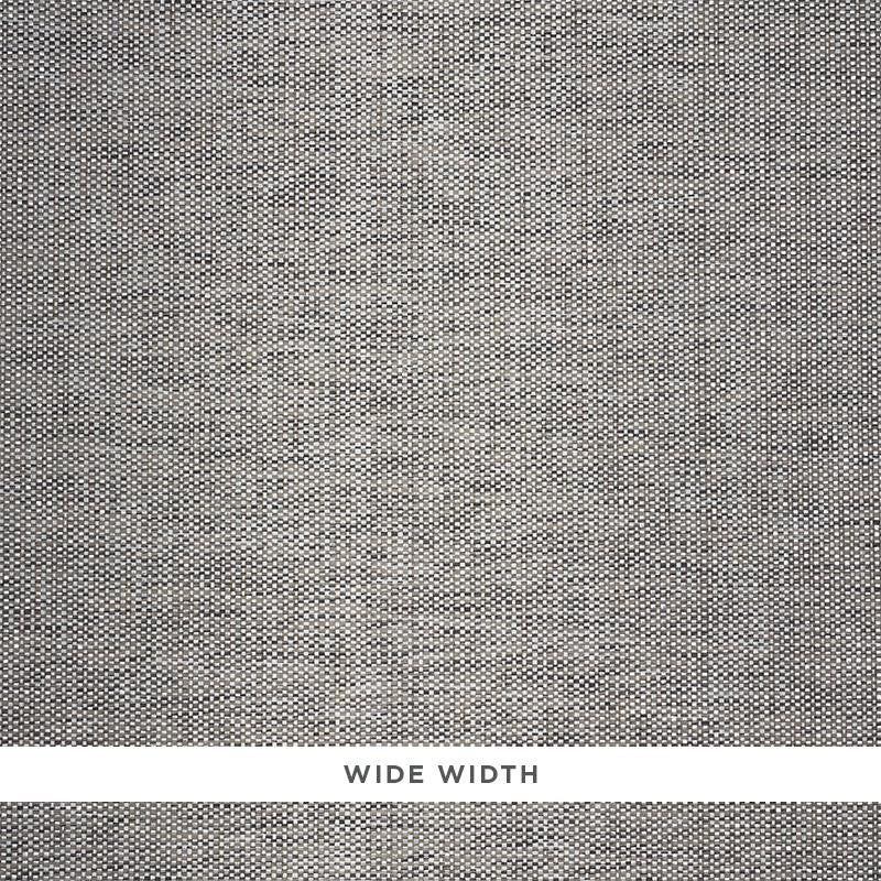 Metal Paperweave Charcoal 5010310 by Schumacher Wallpaper Down To Earth Textured Wallcovering - Fabric Carolina -