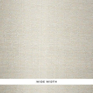 Metal Paperweave Ivory 5010311 by Schumacher Wallpaper