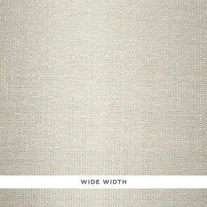 Metal Paperweave Ivory 5010311 by Schumacher Wallpaper