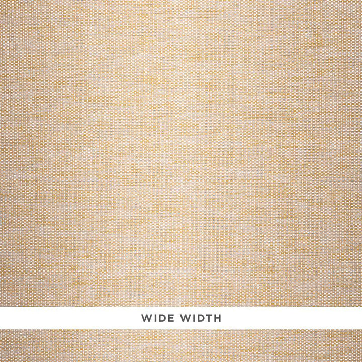 Metal Paperweave Sand 5010312 by Schumacher Wallpaper Down To Earth Textured Wallcovering - Fabric Carolina -