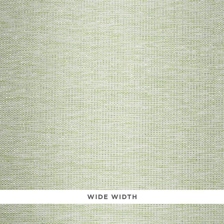 Metal Paperweave Green 5010313 by Schumacher Wallpaper Down To Earth Textured Wallcovering - Fabric Carolina -