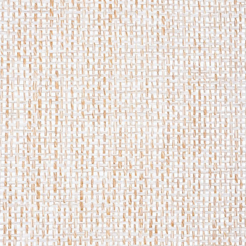 Open Paperweave Shimmer Platinum 5010330 by Schumacher Wallpaper Down To Earth Textured Wallcovering - Fabric Carolina -