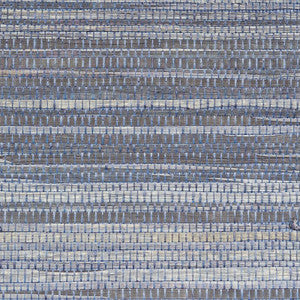 Dyed Raffia Slate 5010340 by Schumacher Wallpaper