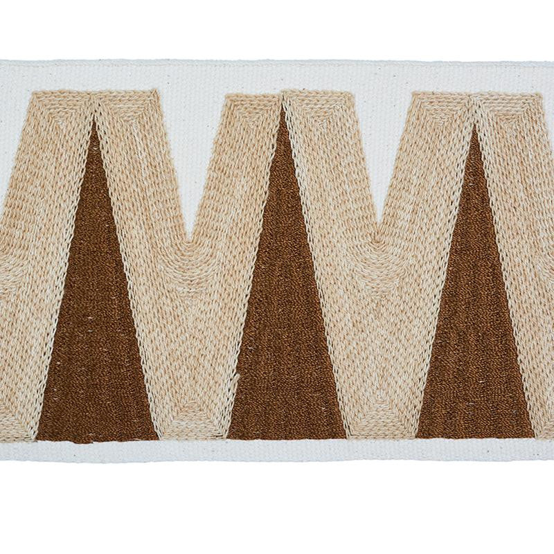 Prado Tape Natural 76060 by Schumacher Trim Club Cavalier - Fabric Carolina -