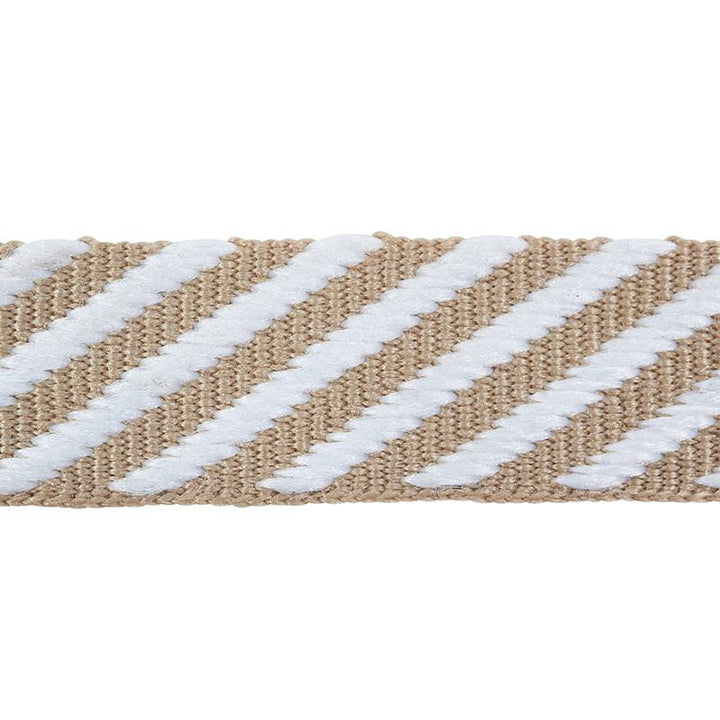 Twill Tape Sand 76101 by Schumacher Trim Club Cavalier - Fabric Carolina -