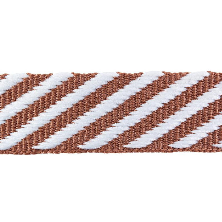 Twill Tape Saddle 76102 by Schumacher Designer Trim Club Cavalier - Swanky Fabrics -