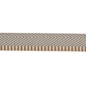Chevron Twill Tape Natural 76111 by Schumacher Trim