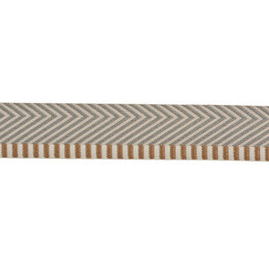 Chevron Twill Tape Natural 76111 by Schumacher Trim