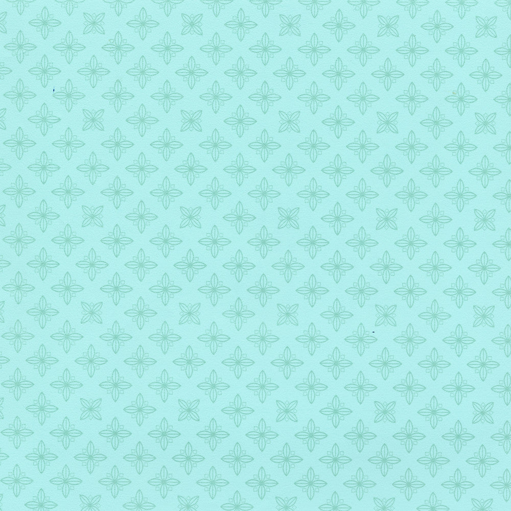 Celeste Mint Geometric Wallpaper by Lucky Day Super Value Program Covers about 56.4 square feet 20.5-in by 33-ft long roll Unpasted 1.06 - Fabric Carolina -