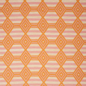 Manta Performance Pink & Orange 77440 by Schumacher Fabric