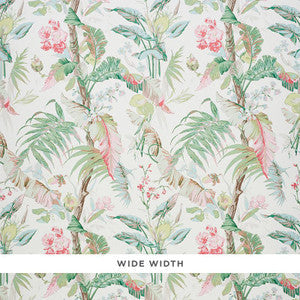 Tropique Blush 5010481 by Schumacher Wallpaper
