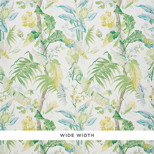 Tropique Citron 5010480 by Schumacher Wallpaper